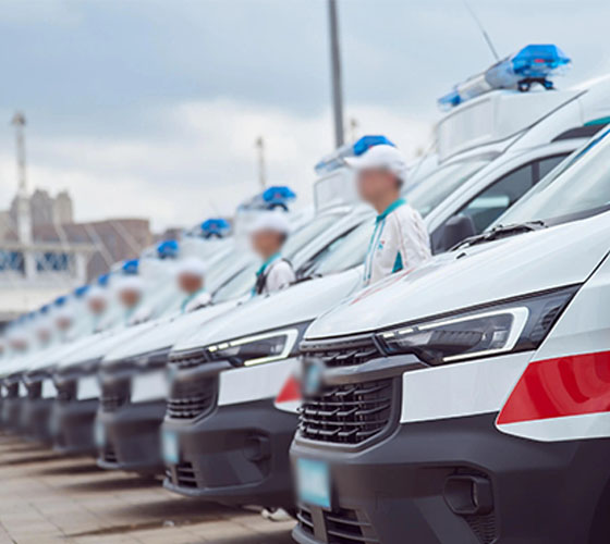 张北县服务车队展示